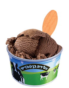 גלידה B&J שוקולד
