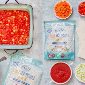 כמוצרלה קשיו מגורדת